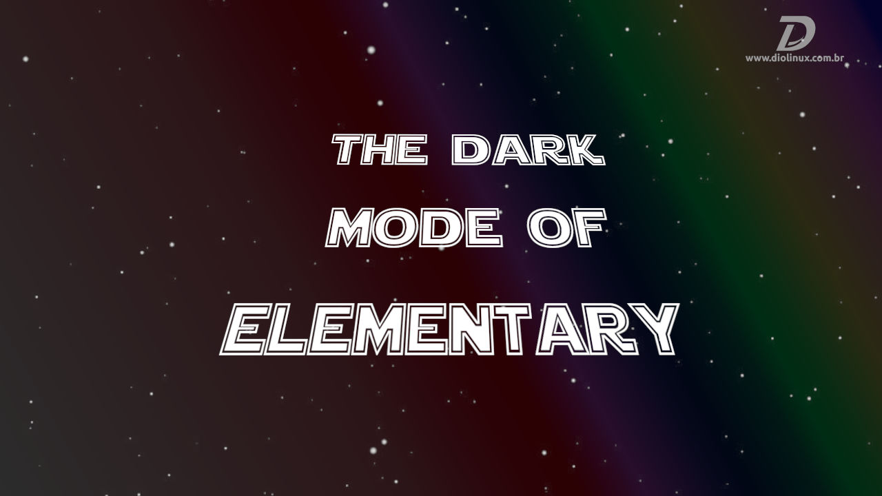 O dark mode do Elementary OS 6