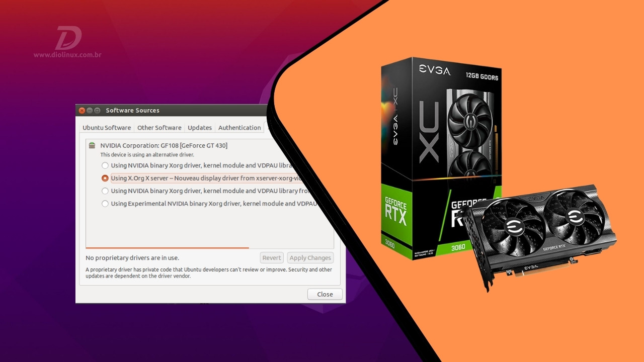 Driver open source Nouveau adiciona suporte para as RTX 3060 - Diolinux