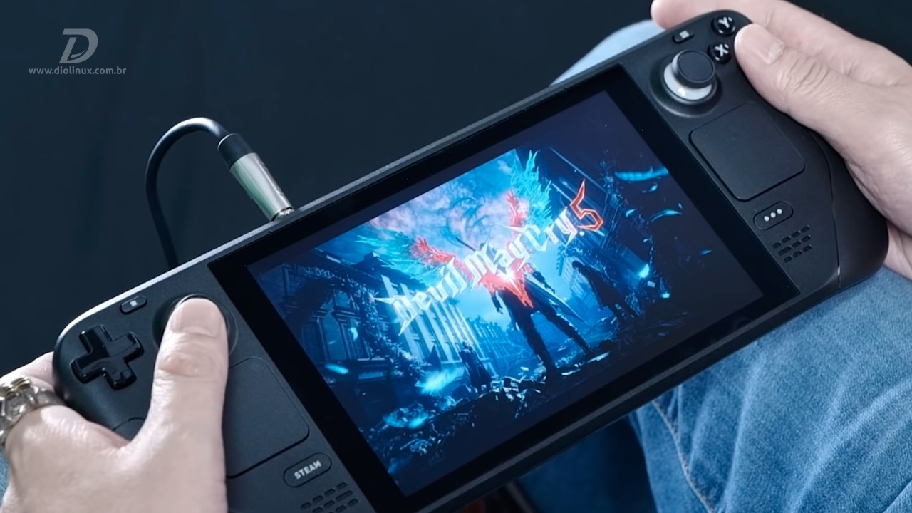 Capcom realiza uma demonstração do Devil May Cry 5 rodando no Steam Deck - Diolinux