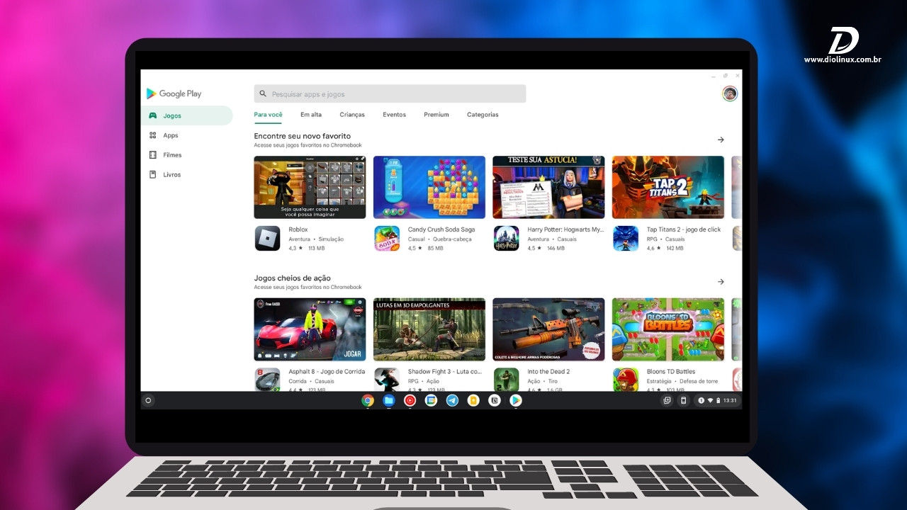 Android apps no chromebook