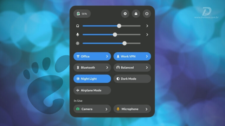 O que o Gnome Shell Quick Settings indica sobre o futuro do GNOME ...