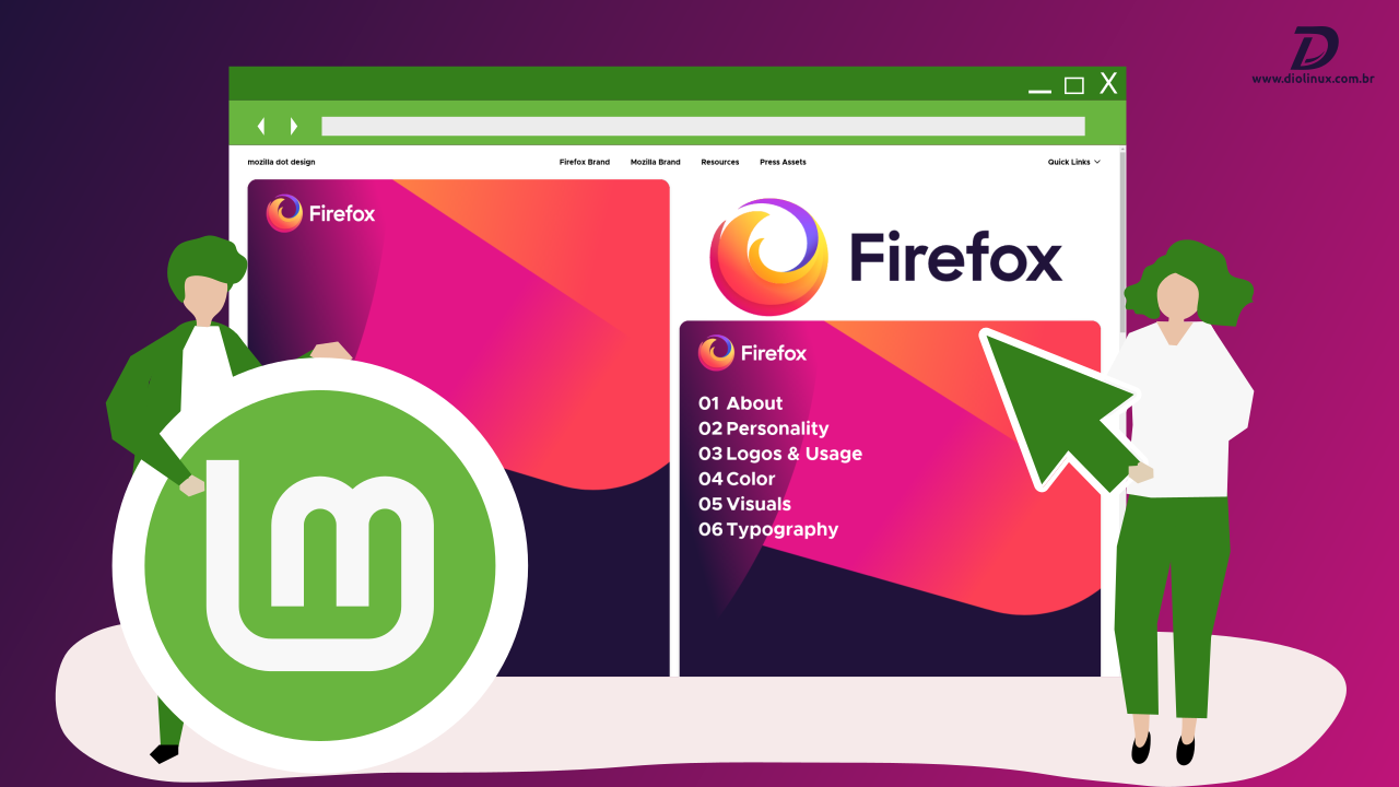 Linux Mint assina parceria com a Fundacao Mozilla