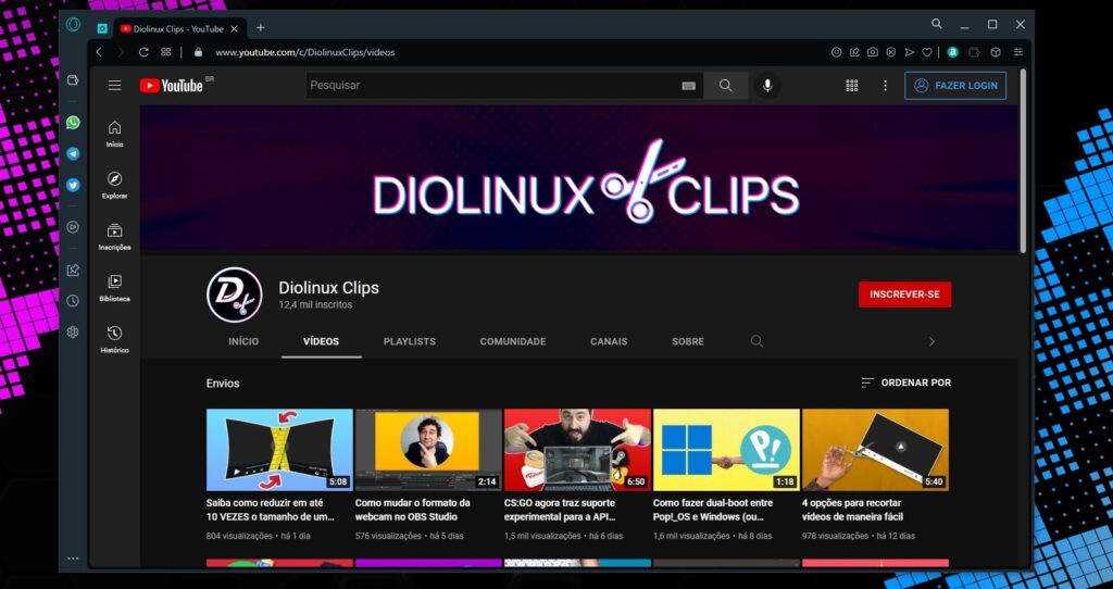 A minha experiência com o navegador Opera - Diolinux