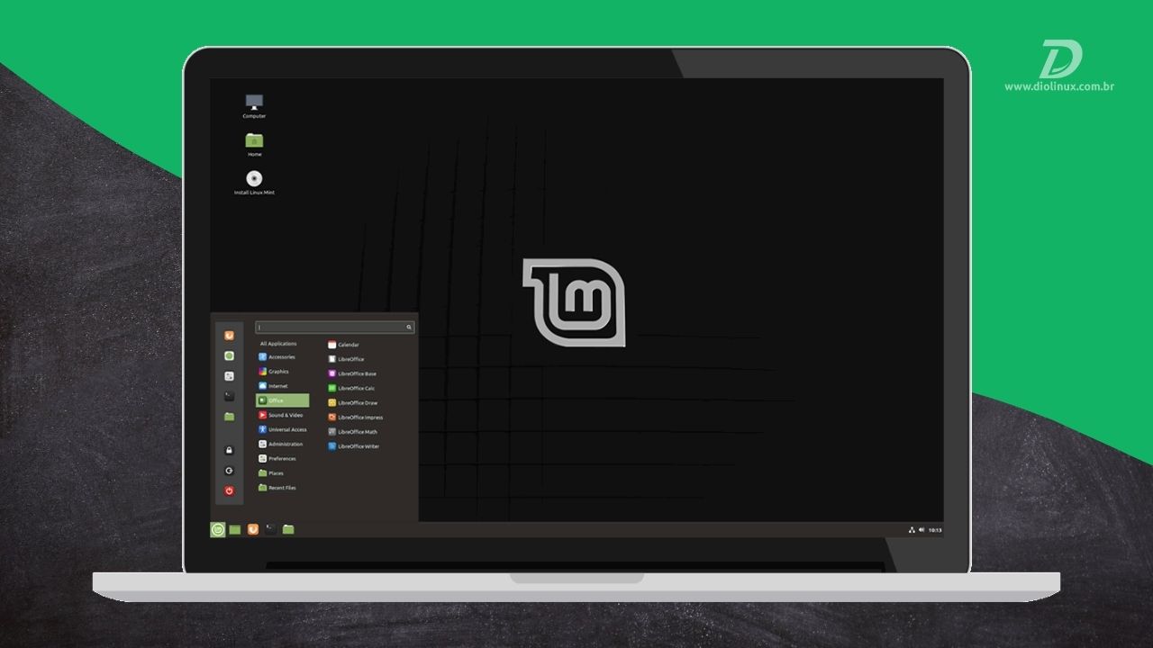 Linux Mint Edge atualiza ISO com kernel 5.13 - Diolinux