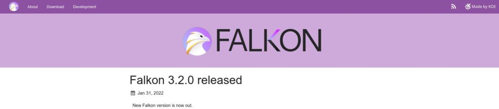 Navegador Falkon 3.2.0