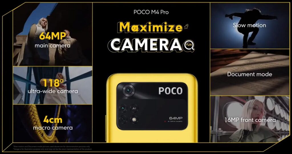 POCOX4 M4 cameraM4