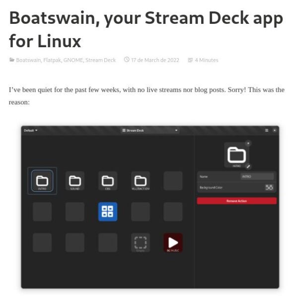 Boatswain, a mais nova app de Stream Deck para Linux Diolinux