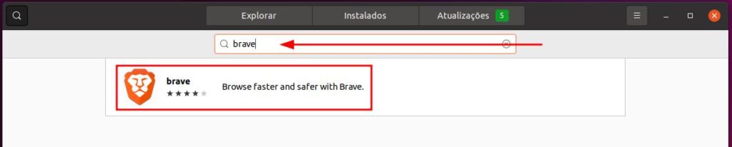 instalar o Brave no Ubuntu