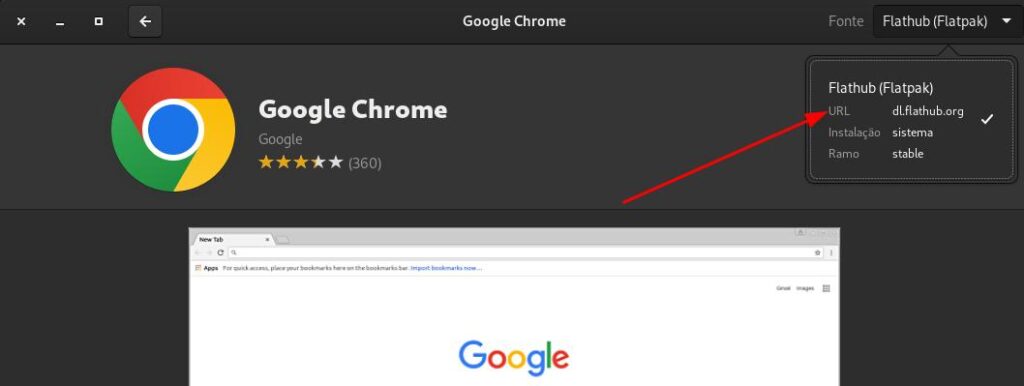 google chrome flatpak