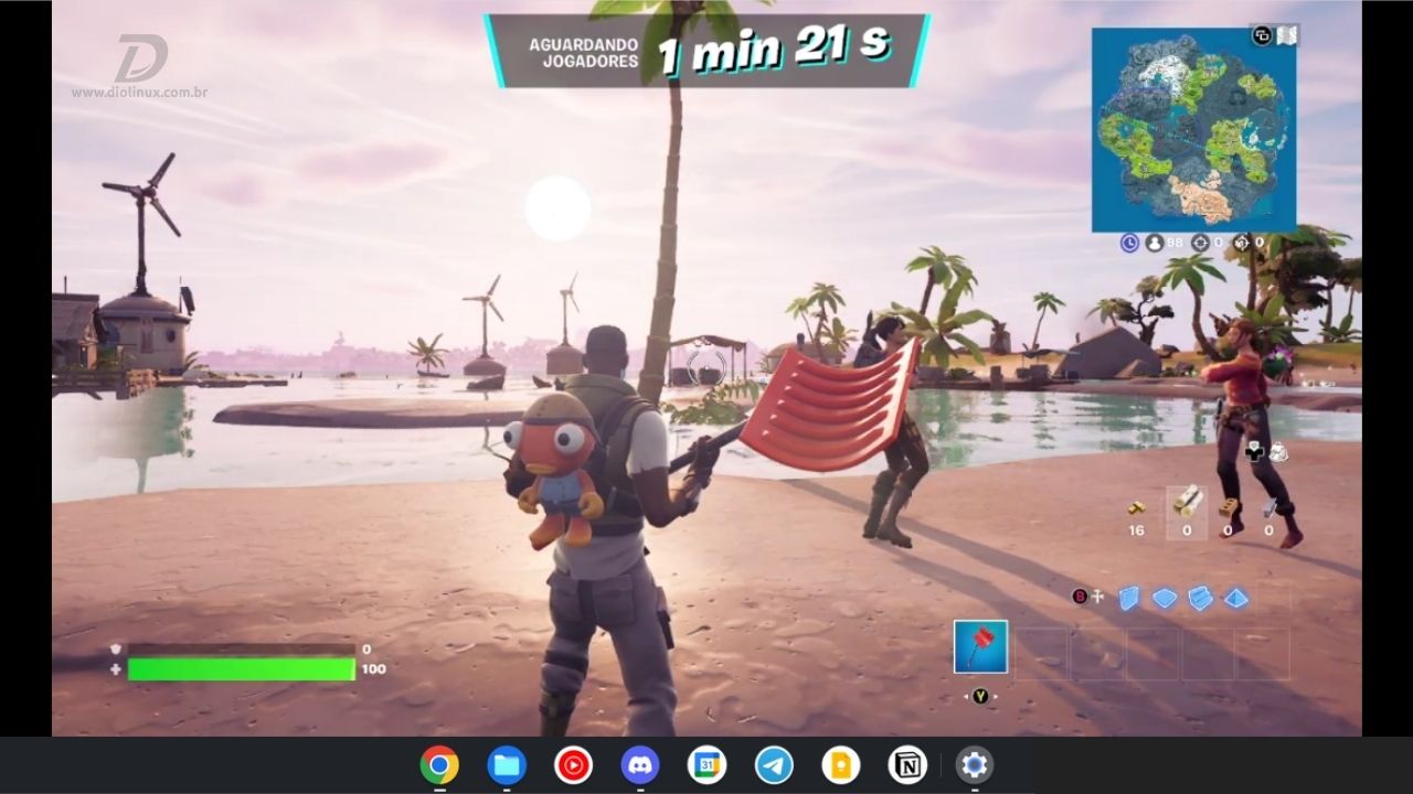 Fortnite abre mas da erro, no POP os 20.10 - Linux - Diolinux Plus