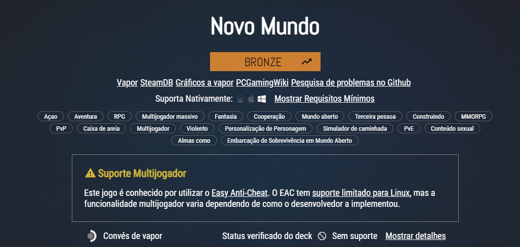 Jogadores reportam que o New World está funcionando no Linux - Diolinux