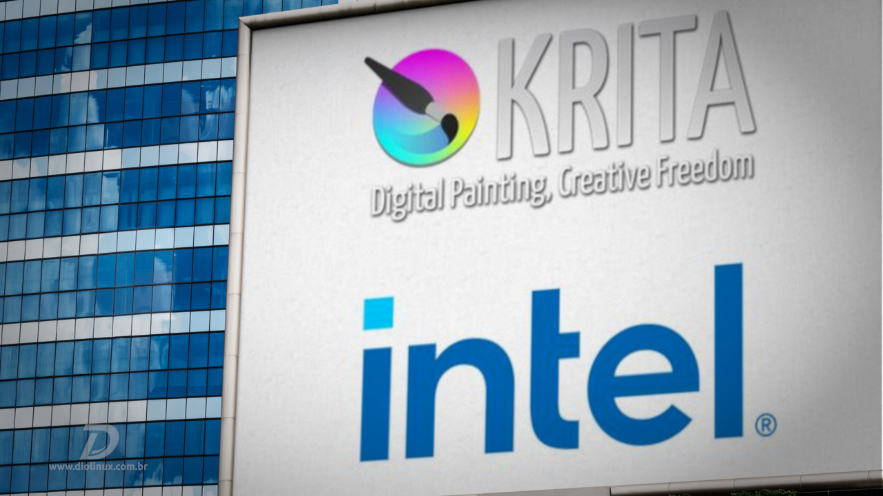 Intel se torna o primeiro patrono “Corporate Gold” do fundo de desenvolvimento do Krita
