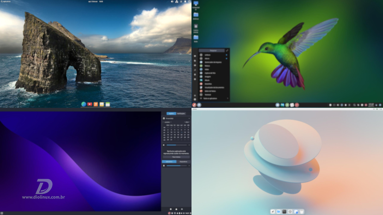 Ambientes gráficos mais populares do mundo Linux