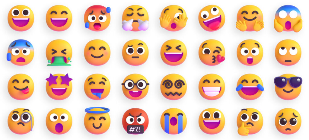 Emojis do Windows 11 — Fonte: Reprodução/Microsoft