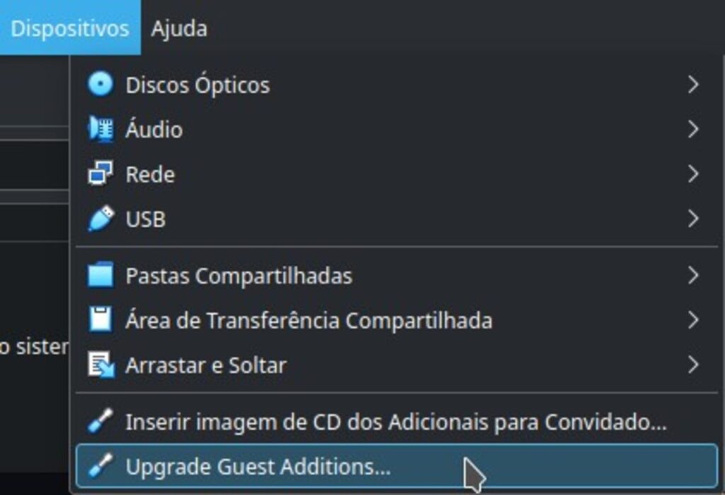 Virtualbox 7.0.6 - Atualização do Guest Additions