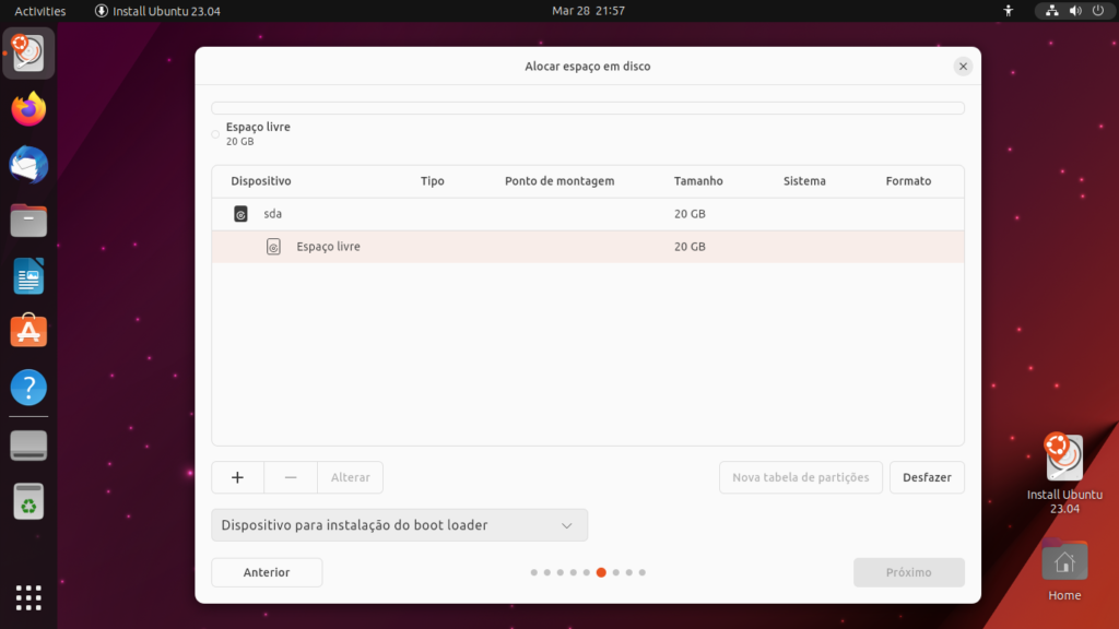 Ubuntu 23.04 Lunar Lobster: o que sabemos até agora instalador pg5