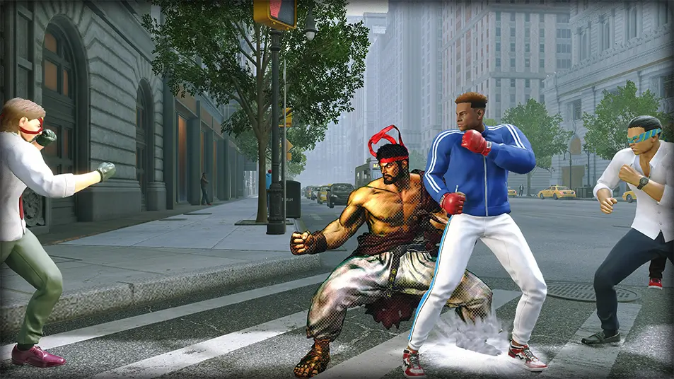 treine com o ryu street fighter 6