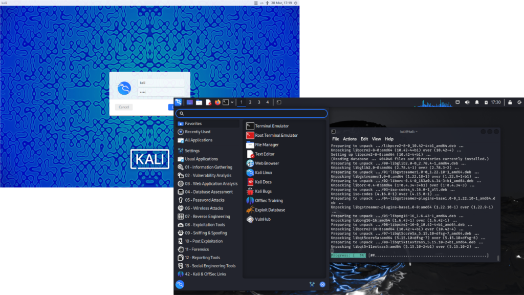 Como testar o Kali Linux 7