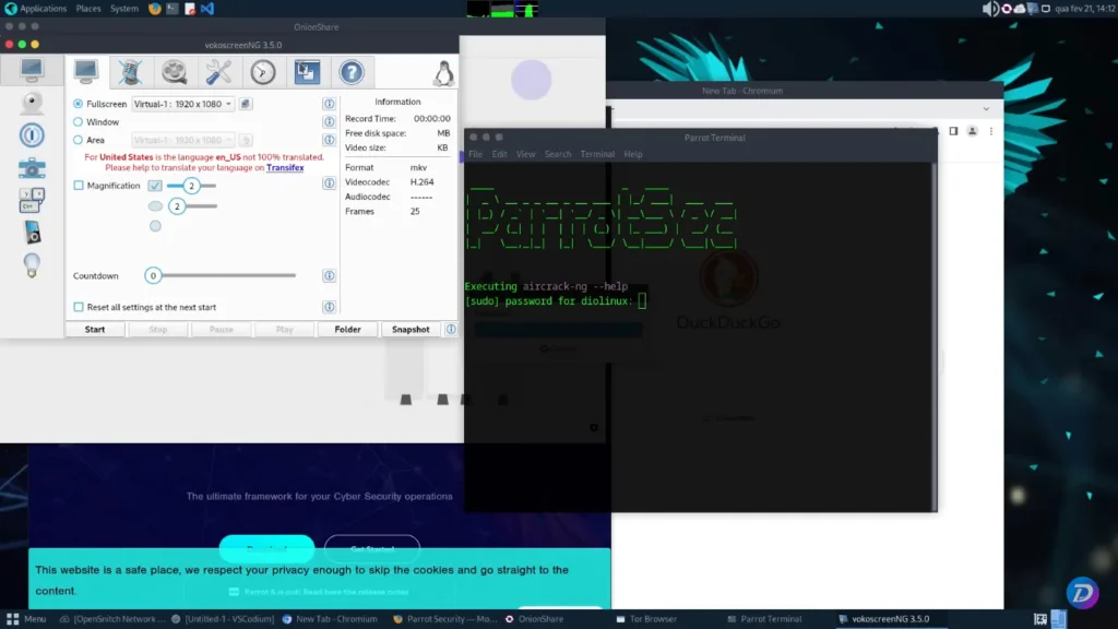 Parrot OS, um sistema Linux versátil para hackers 3