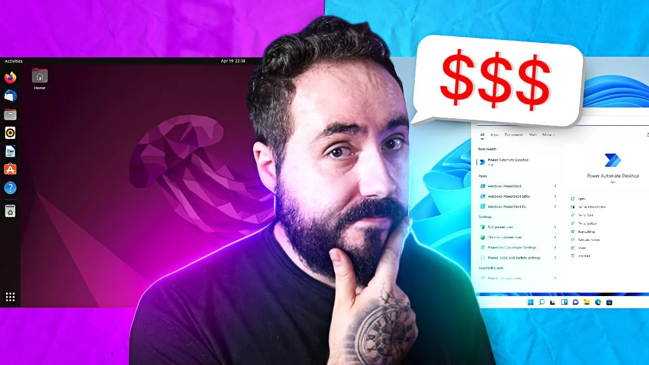Quanto Linux pesa? Linux quanto custa?