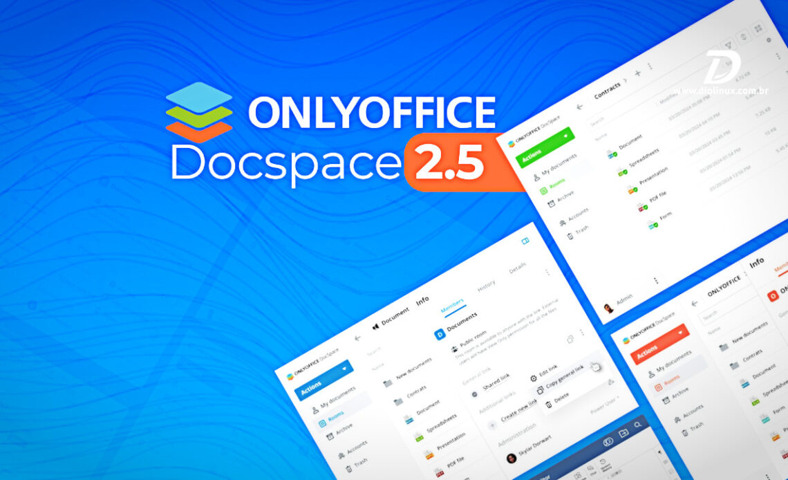 diolinux onlyoffice docspace 2.5 v2