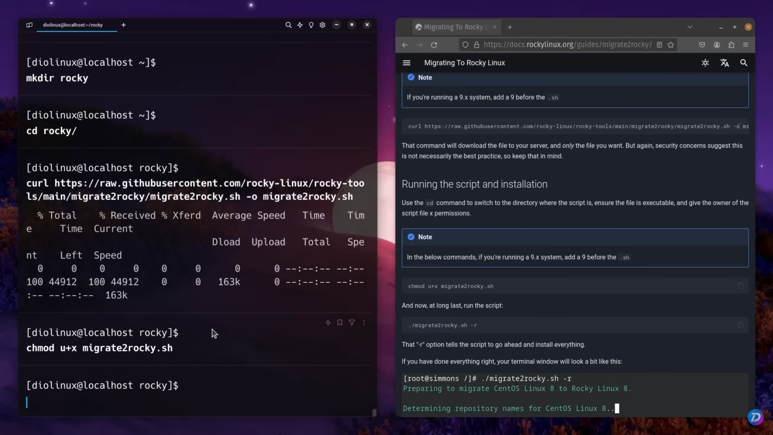 Veja como fizemos para migrar do CentOS 7 para o Alma Linux