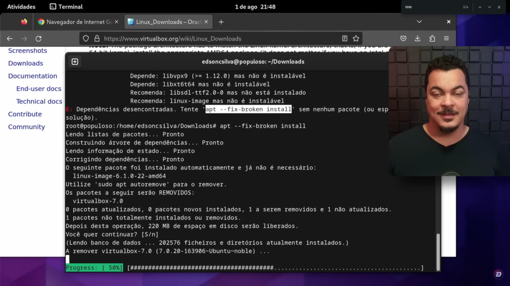 Como recuperar o Linux após uma quebra? 2