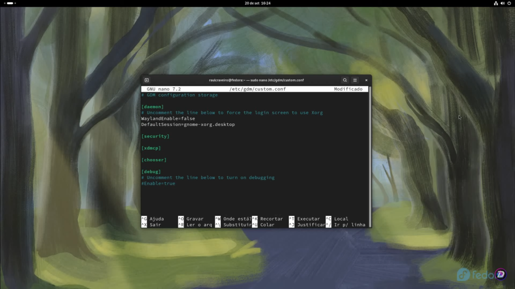Pós-instalação do Fedora — driver NVIDIA, codecs proprietários e aplicativos 2 Pós-instalação do Fedora — driver NVIDIA, codecs proprietários e aplicativos (1)