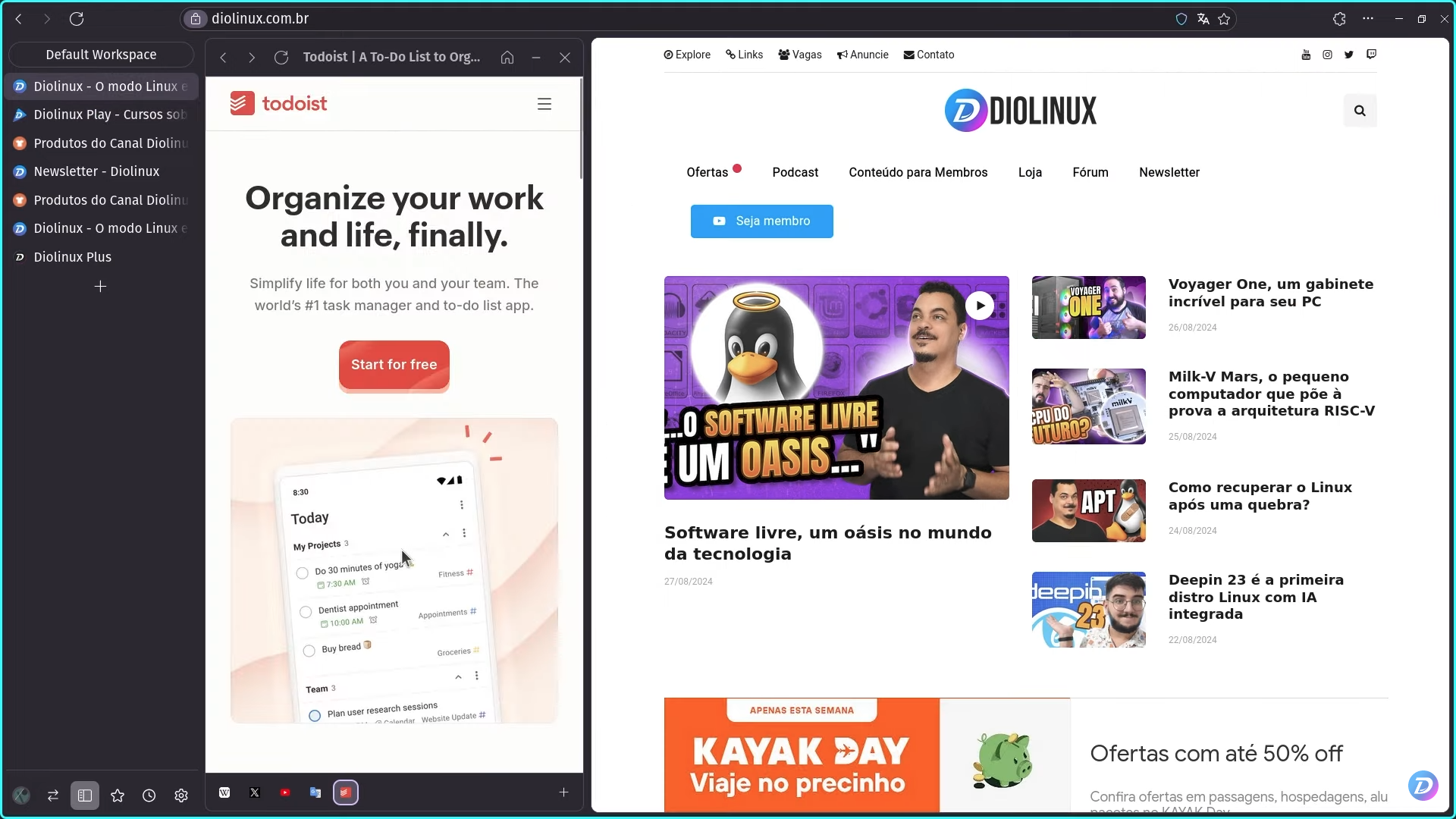 Zen Browser, um navegador minimalista e focado